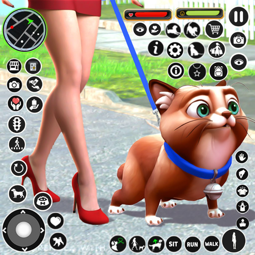 Virtual Pet Cute Cat Game