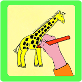 Apprendre dessiner une girafe icon