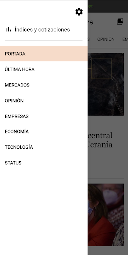 Android application elEconomista.es screenshort