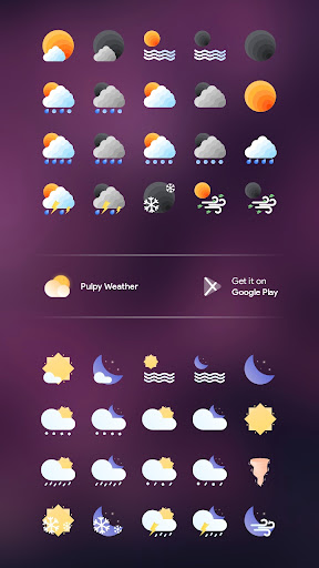 Pulpy Weather - Kwgt/Klwp/Klck screenshot 26