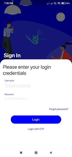 Android application VSJ INTERNET SERVICES screenshort