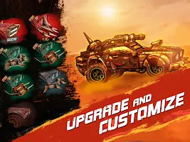 Road Warrior Nitro Car Battle Mod (Free Rewards) 1.4.9 1.4.9  poster 12
