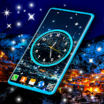 Cover Image of Herunterladen Nachthimmel Uhr Hintergrundbilder 6.8.2 APK
