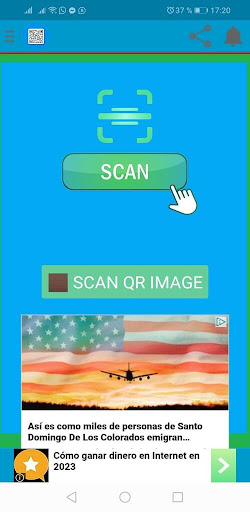 QR Code Scanner Screen 2