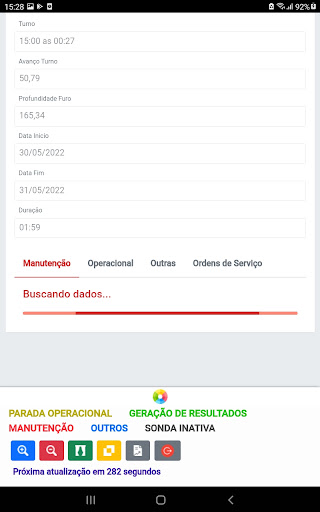 Painel Sonda Screen 2
