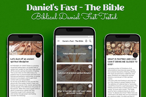 Android application Daniel's Fast - The Bible screenshort