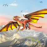 Cover Image of Herunterladen Flying Dragon Simulator Attack  APK