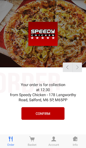 Speedy Chicken Salford Screen 2