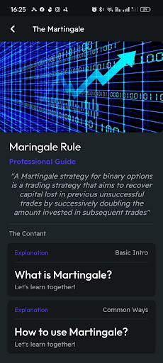 Android application Binary Signals Live 2024 screenshort