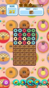 Donut Puzzle: Match 3 Game