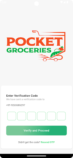 Pocket Groceries Screen 2