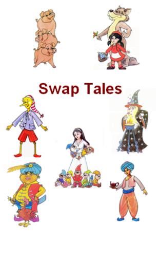 Android application SwapTales screenshort