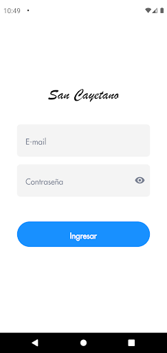 Android application San Cayetano screenshort