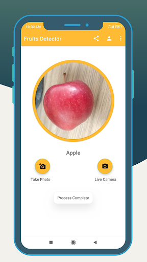 Fruits & Vegetables Detector Screen 2