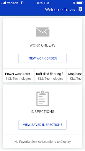 Android application CleanCraft Connect screenshort