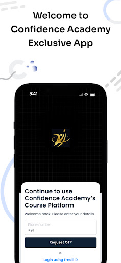 Android application Confidence Academy screenshort