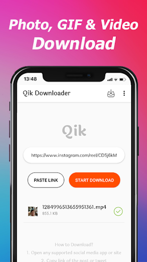 Qik Downloader for Facebook T
