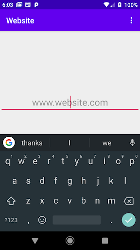 Website jumps to a favorite we Screen 2