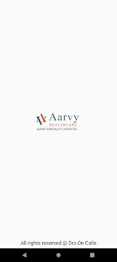 Aarvy Hospital Screen 3