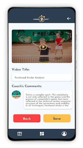 connect2coach Screen 3