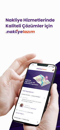 Android application Nakliyelazım screenshort