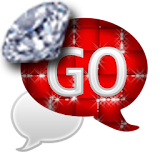 GO SMS - Diva Diamonds SMS icon