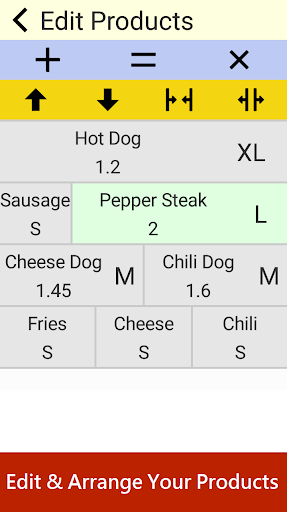 Product Calculator Screen 2