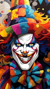 Scary Clown Wallpaper 4K HD Unknown