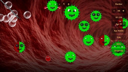 Bacteria Evolution Test Sim. Screen 2
