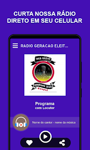 RADIO GERACAO ELEITA N4E