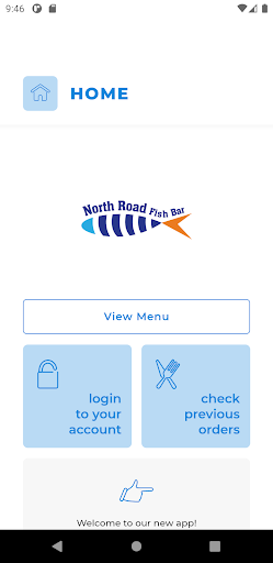 Android application North Road Fish Bar screenshort