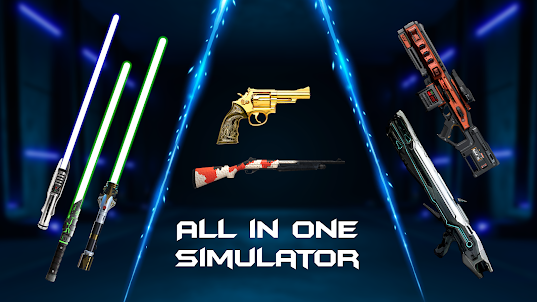 3D Lightsaber Gun Simulator