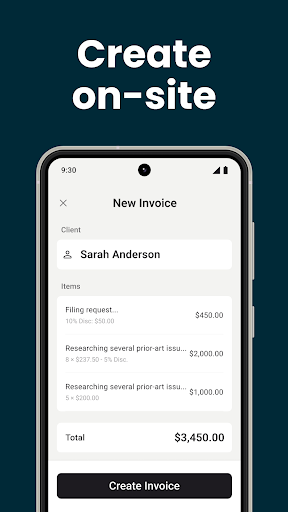 Easy Invoice Maker Screen 2