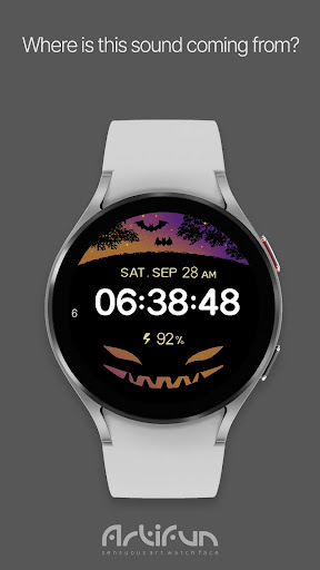 artifun.halloween2.watchface screenshot 4