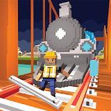 River Railway Bridge Construction Train Games 2017 icon