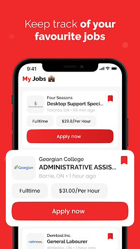 Jobs in Canada - Job Search Screen 3