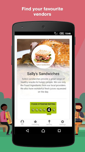 Android application JustArrivd screenshort