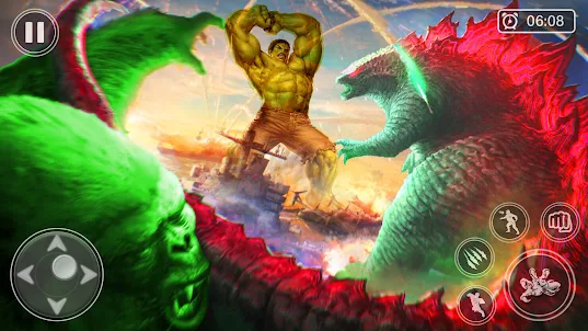 King Kong Godzilla Fighting 3D