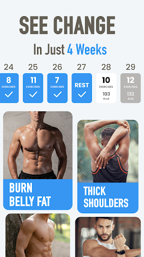 7 Minute Abs & Core Workouts Screen 2