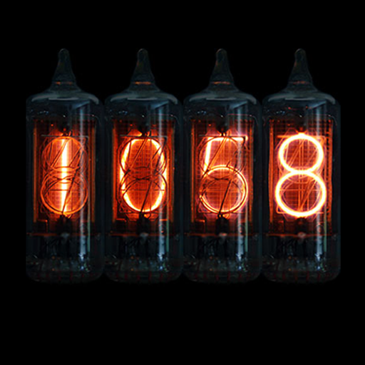 Nixie tube Watch Face logo