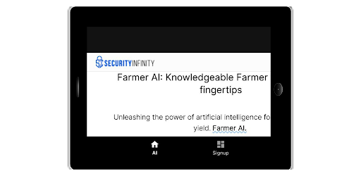 Farmer AI - AgriTech Farming Screen 2