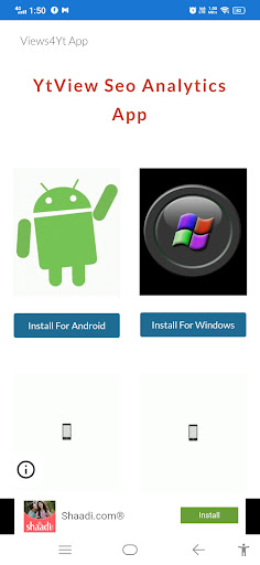 Android application INDIAN SMM : U2UB Views Studio screenshort