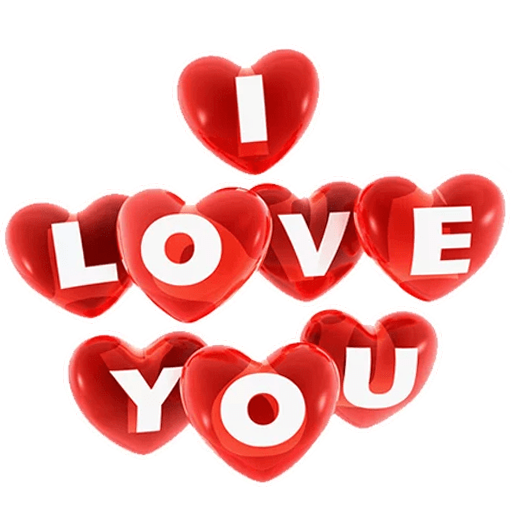 I love You Stickers WASticker logo