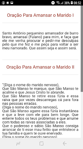 Oração para Amansar o Marido Screen 2
