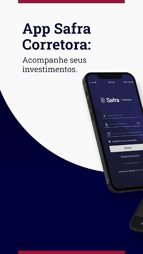 Android application Banco Safra: Corretora screenshort