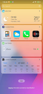 Launcher iPhone 13, Control Center 1.36 APK screenshots 7
