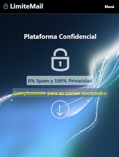 Android application LimiteMail screenshort