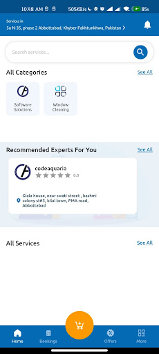 TaskGenie Provider App Screen 2
