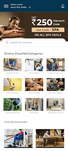 GoodX Home Services Screen 3