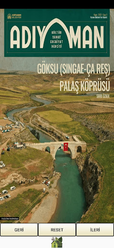 Adıyaman Kültür Sanat Dergisi Screen 3